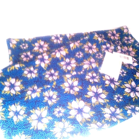 LuLaRoe NEW WITH TAGS Cassie Pencil Skirt Yellow Pink Blue XL - Picture 1 of 9
